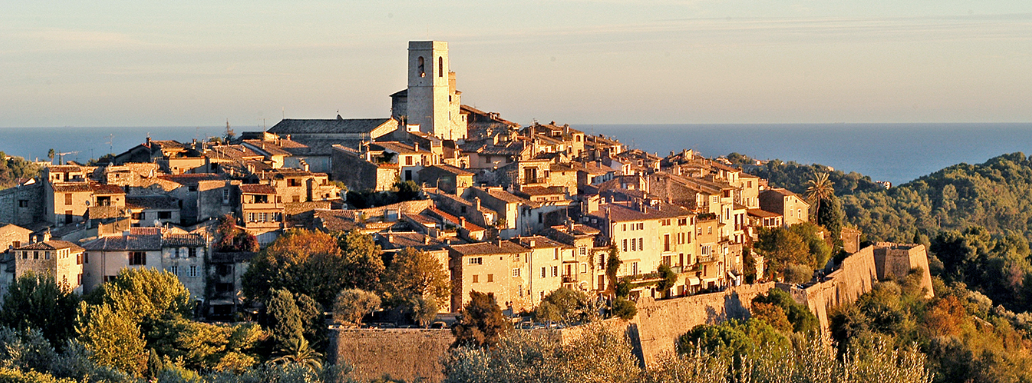 International movers to France Saint-Paul-de-Vence medieval village ramparts Provence artistic heritage