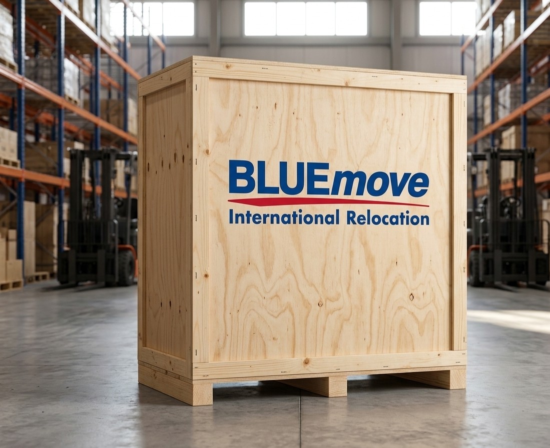 What is a liftvan: wooden liftvan crate for international moving