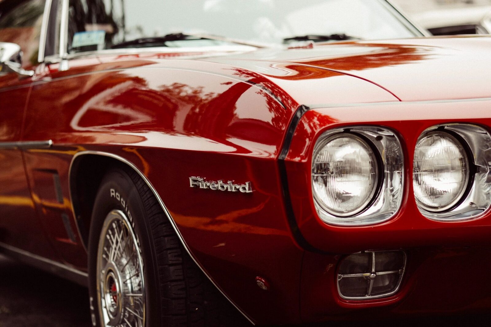 Classic American muscle car ready for shipping from USA to UK - vehicle import guide