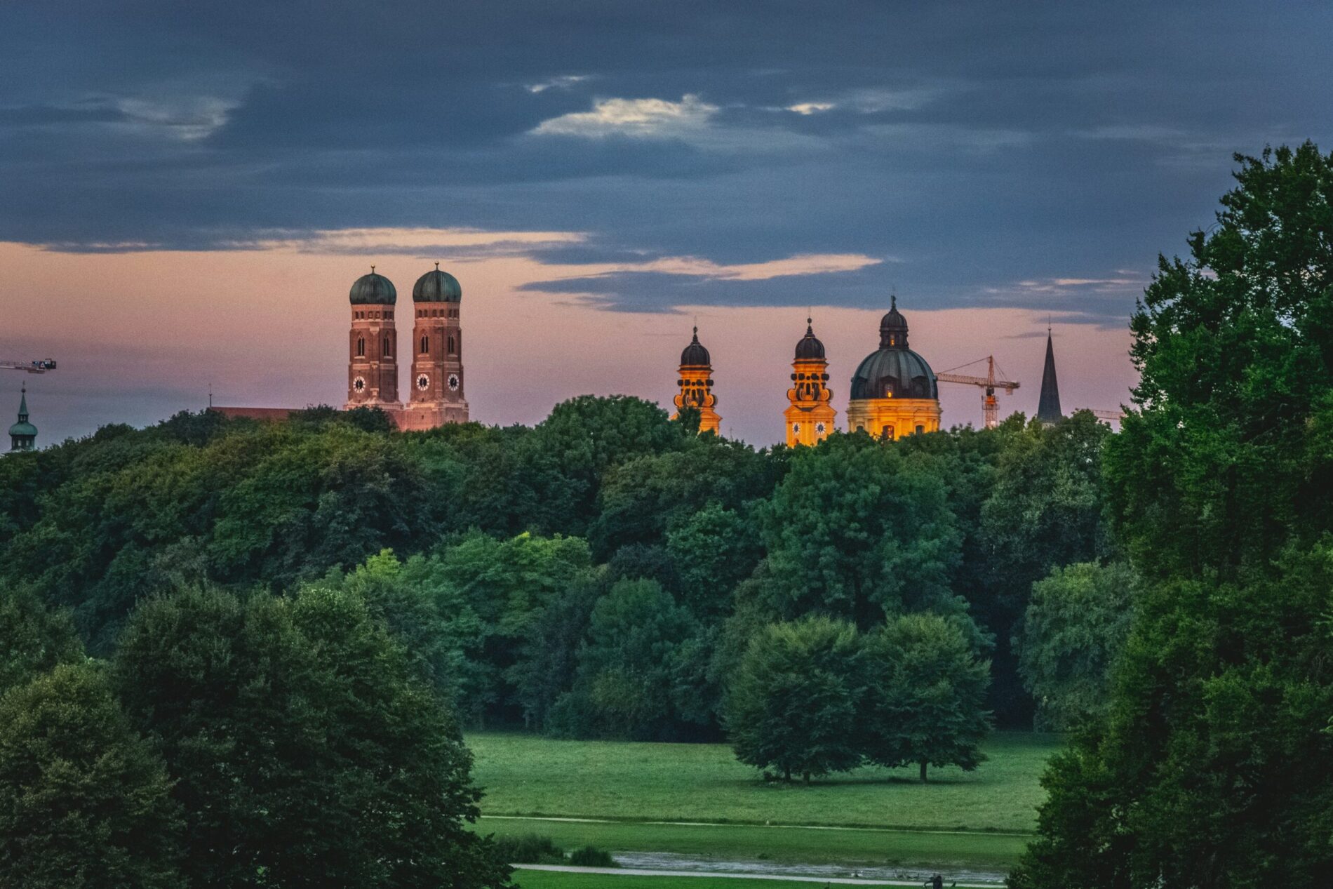 Munich Germany city skyline with historic church spires — ideal destination for American families relocating from the USA